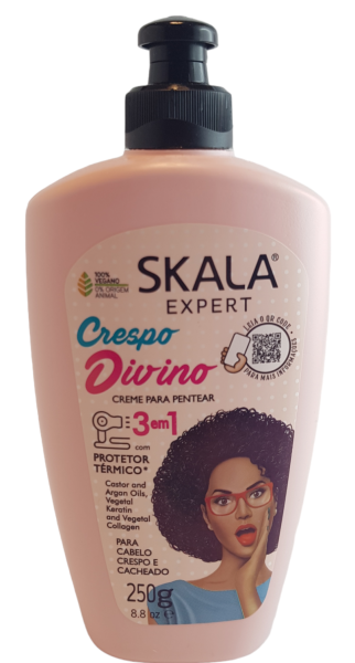 SKALA Expert Crespo DIVINO Crema Para Peinar - Combing Cream -Crema Para Pentiar 3 in 1, 1,250g